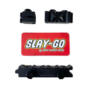 The SLAY-GO is designed to protect the edge of a panel that you're working on and provide you leverage. 