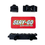 The SLAY-GO is designed to protect the edge of a panel that you're working on and provide you leverage.