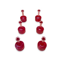 Dentless .2" Red Dot Glue Tabs