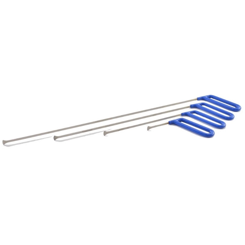 thumbnail image 2 of Soarhighus Whale Tail PDR Tool Set – 4 Pieces, Spring Steel Dent Removal Rods For Hail Damage 2 of 6