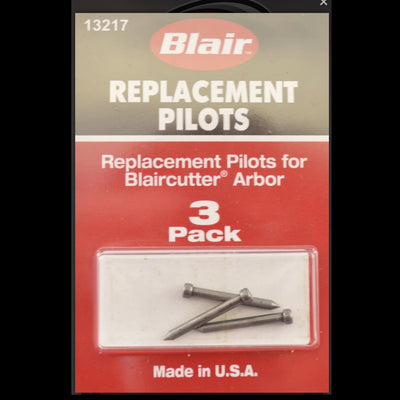 Pack of 3 Pilot Pins for Blair Cutter Kit