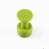 Black Plague Gang Green Smooth Faced 12mm Glue Tabs